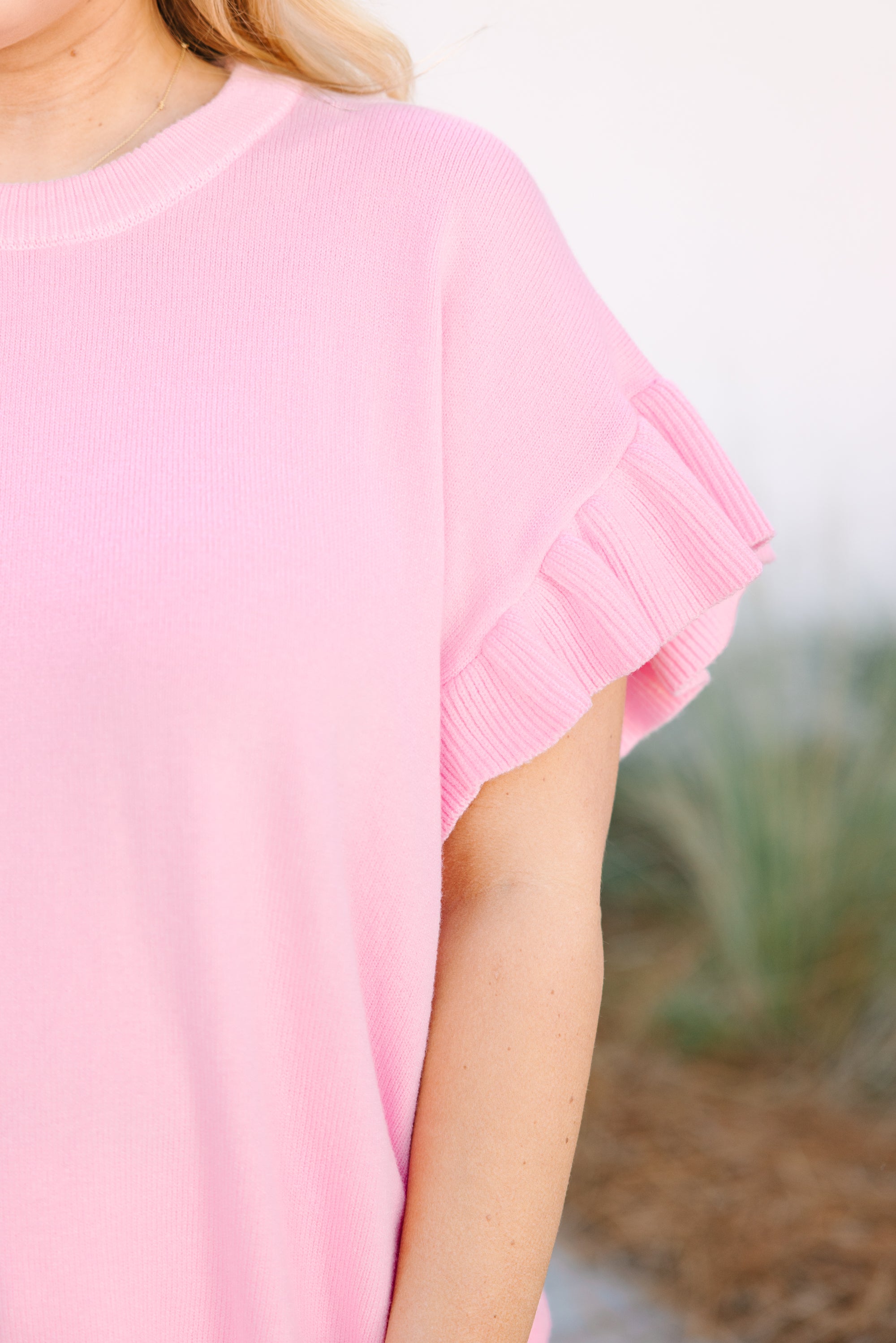 Perfectly You Sweater, Pink 4 Perfectly You Sweater, Pink - Image 4