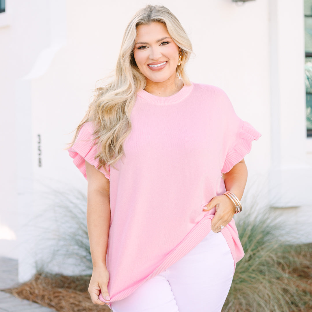 Perfectly You Sweater, Pink 7 Perfectly You Sweater, Pink - Image 7