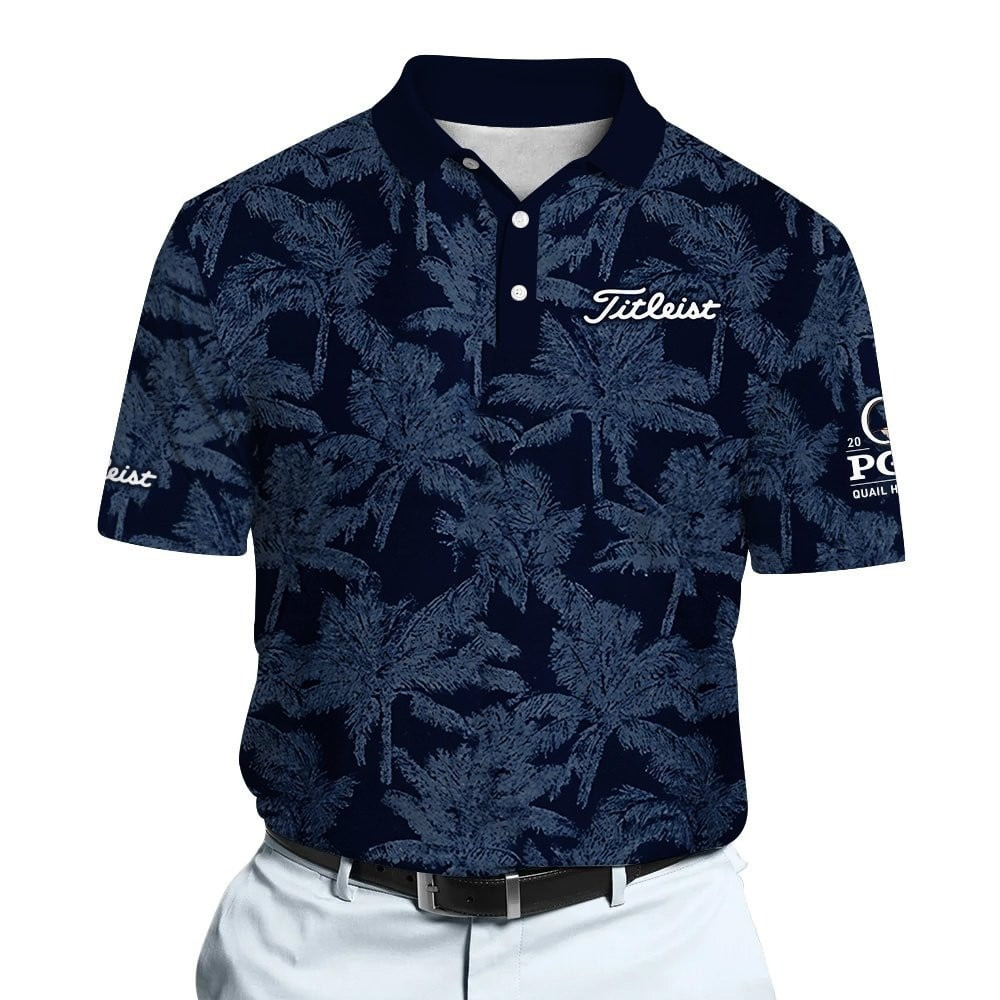 PGA Palm Indigo Brands Polo Shirt for Men Great Birthday Gift for Golf Lovers 2026