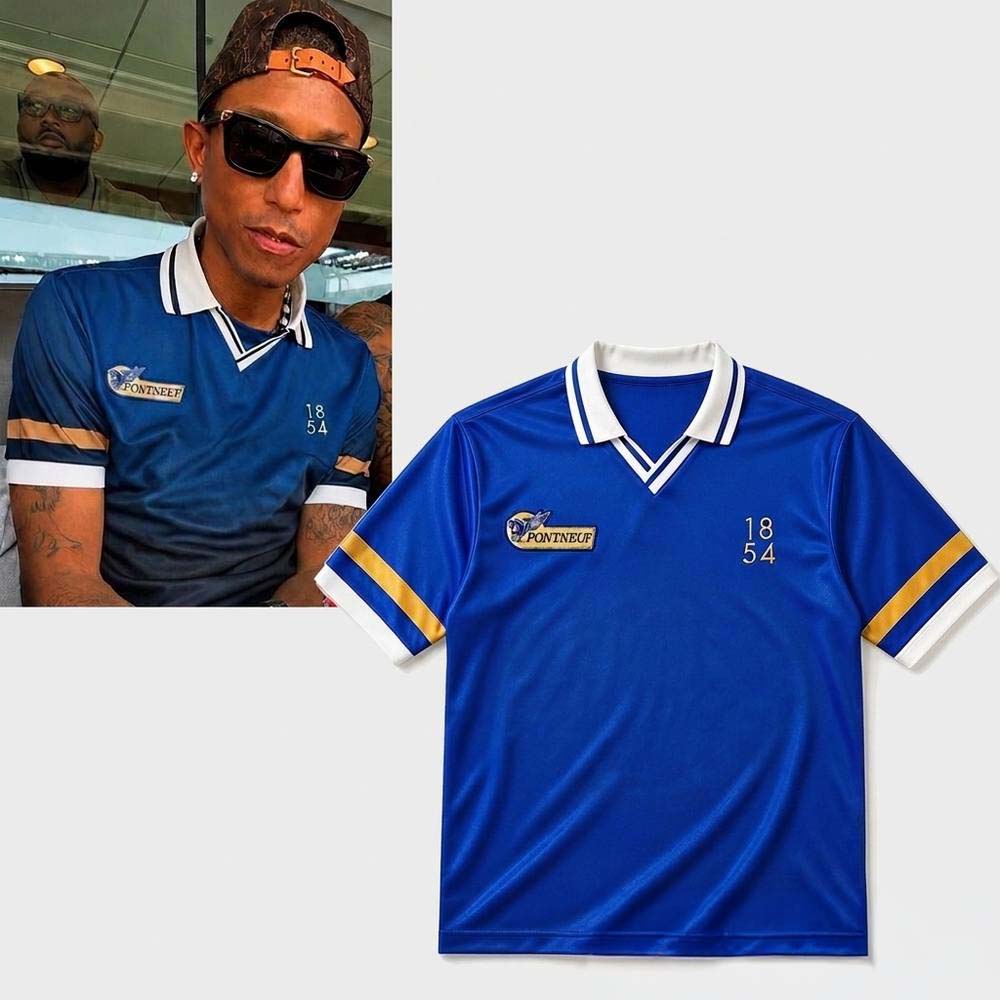 Pharrell Williams 2026 World Cup Pont Neuf 1854 Flower Football Jersey Shirt
