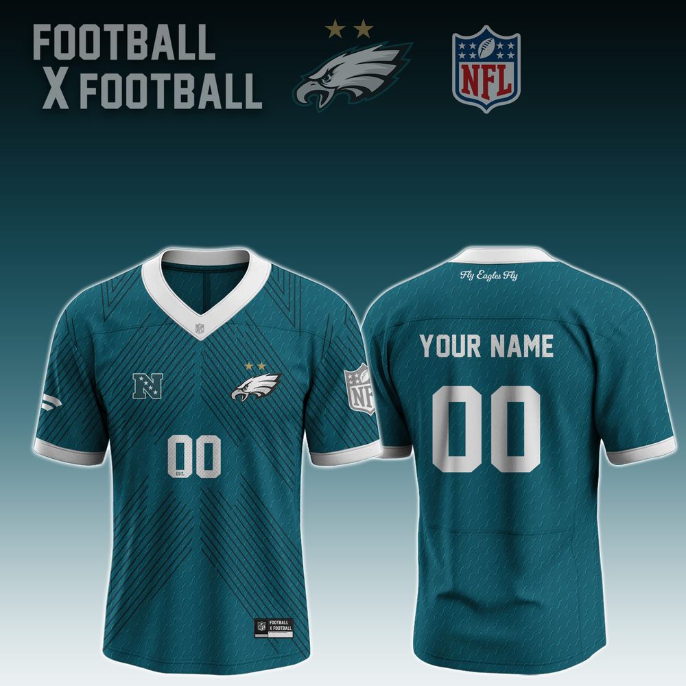 2026 Philadelphia Eagles Football x Football Limited Edition Jersey
