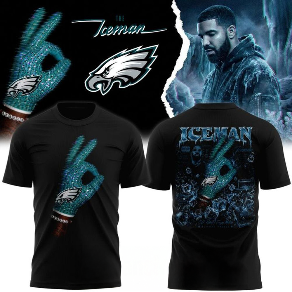 Philadelphia Eagles x Drake ICEMAN Limited Edition Shirt