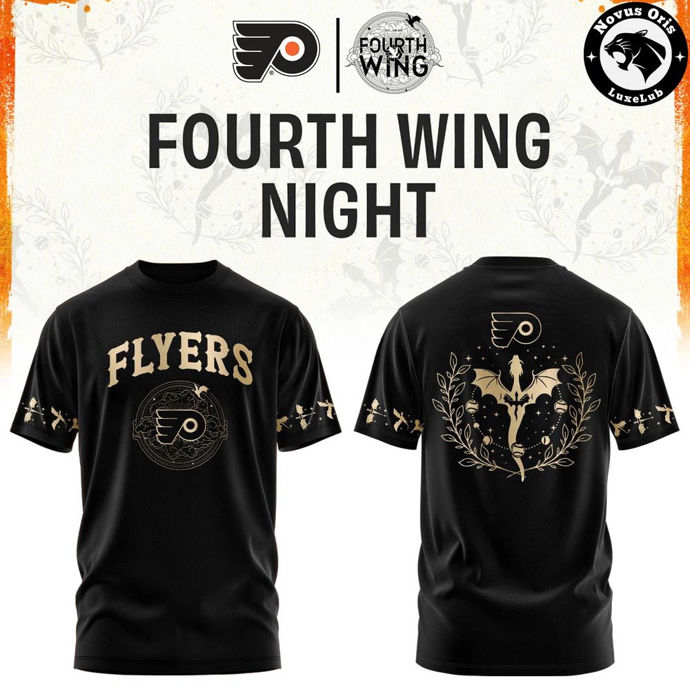Philadelphia Flyers Fourth Wing Night Limited Edition T-Shirt