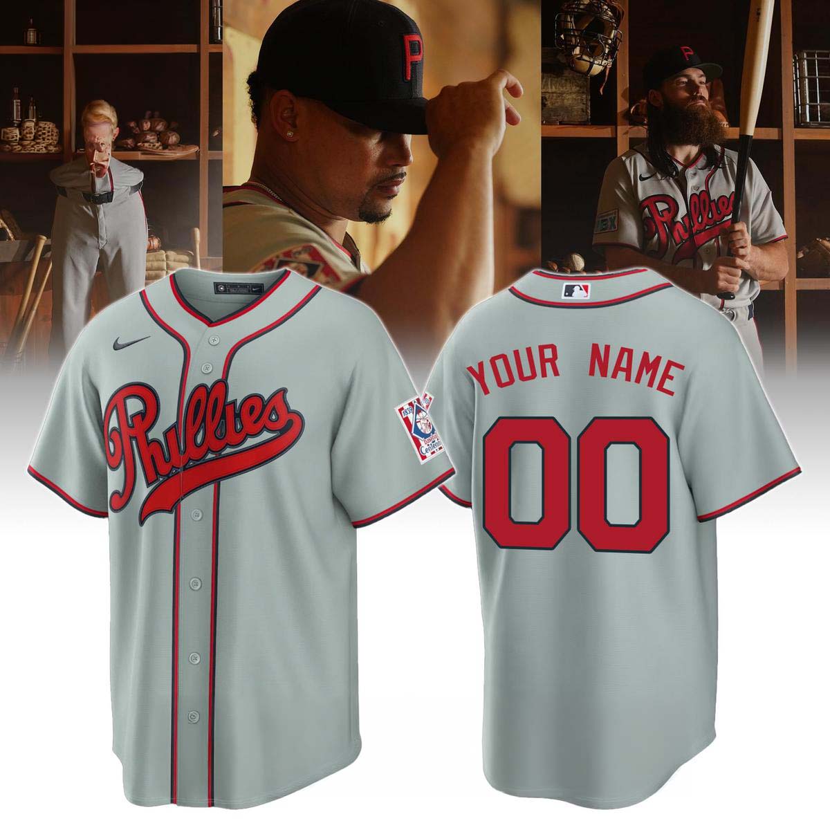 Philadelphia Phillies 2026 Field of Dreams Custom Name and Number Baseball Jersey