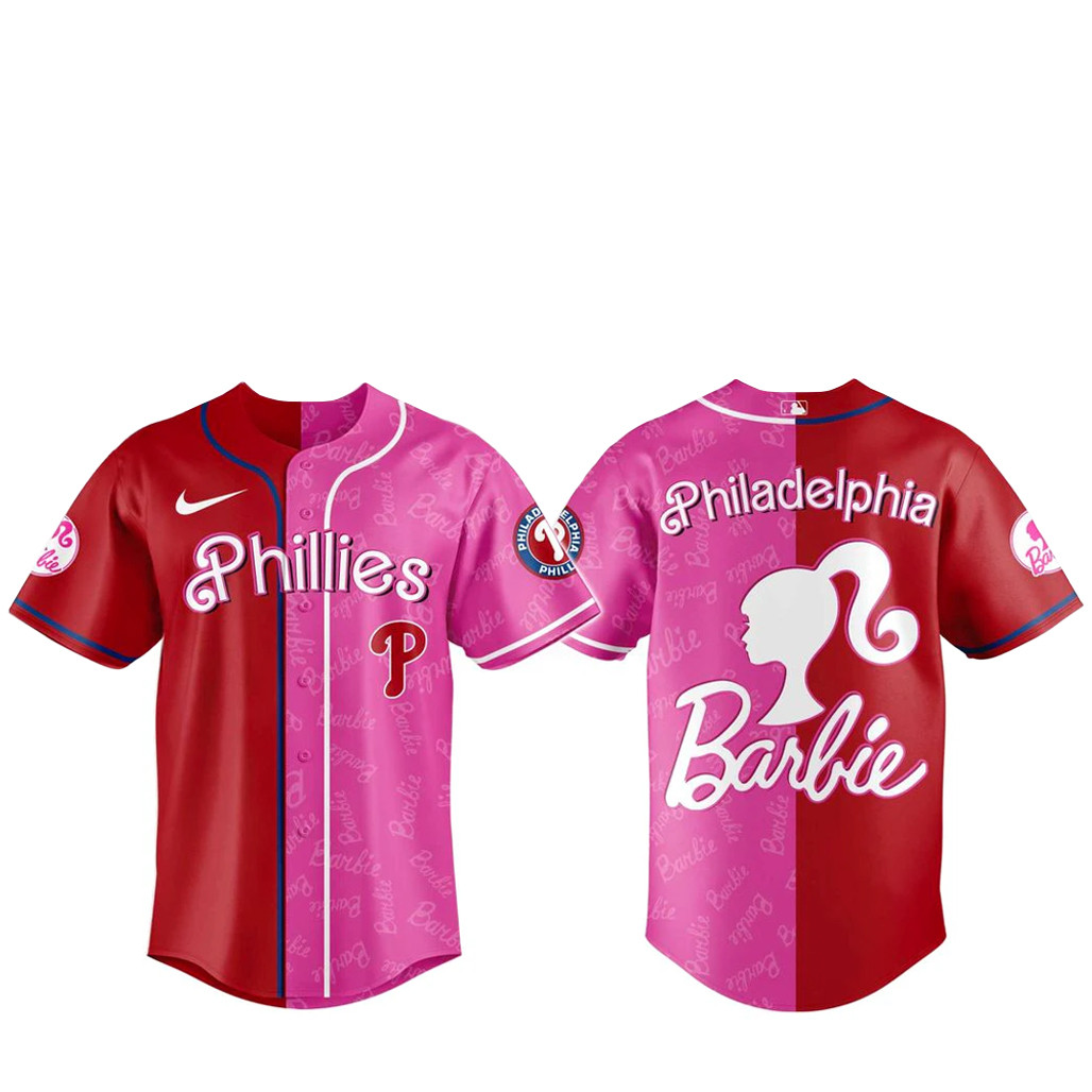 Philadelphia Phillies x Barbie Night Baseball Jersey