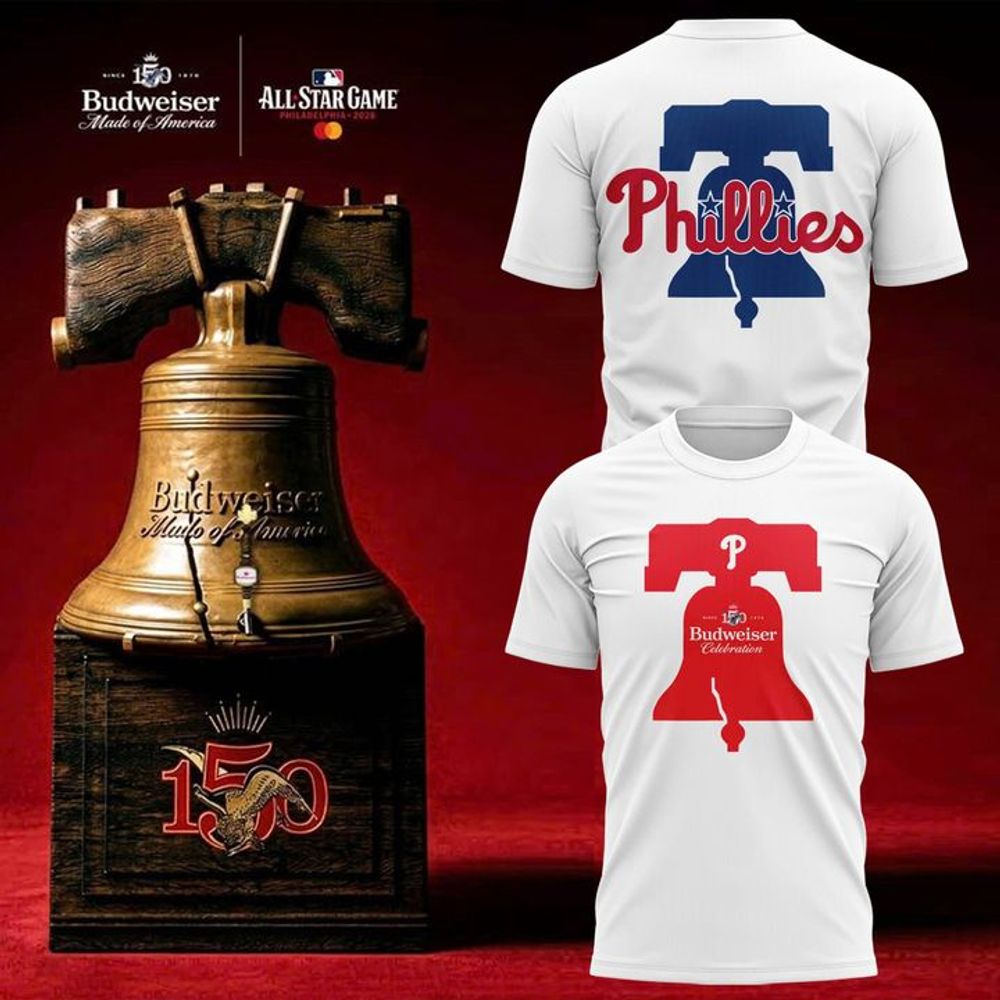 Philadelphia Phillies x Budweiser 150th Anniversary 2026 MLB All-Star Game Shirt