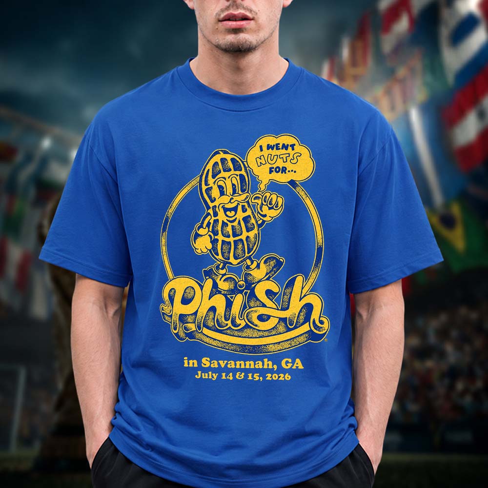 Phish Dry Goods Live Event T Shirt from Enmarket Arena In Savannah CA On July 14 15 2026 Unisex T Shirt