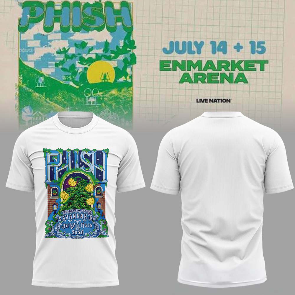 Phish Summer Tour 2026 Madison WI Shirt