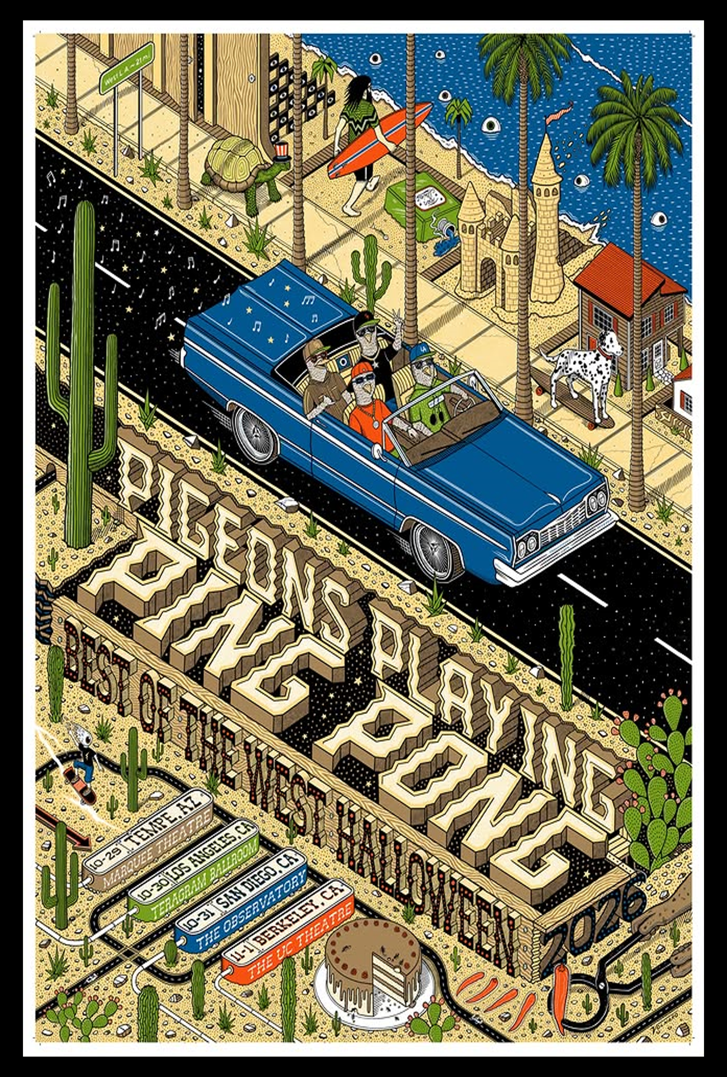 Pigeons Playing Ping Pong Oct Tour Poster 2 - merchtourboutique pigeons playing ping pong oct tour poster Zji3W - merchtourboutique