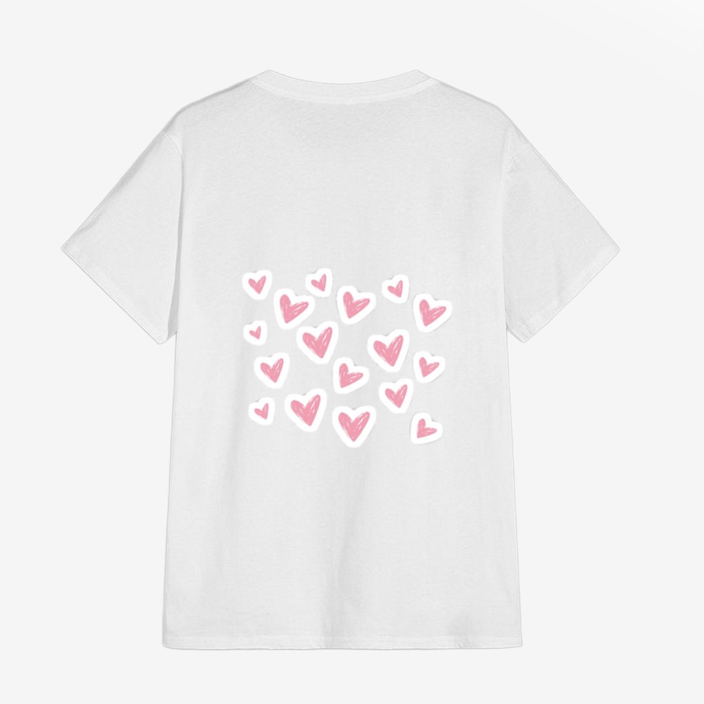 Pink Hearts Which My Gift For You Graphic Shirt