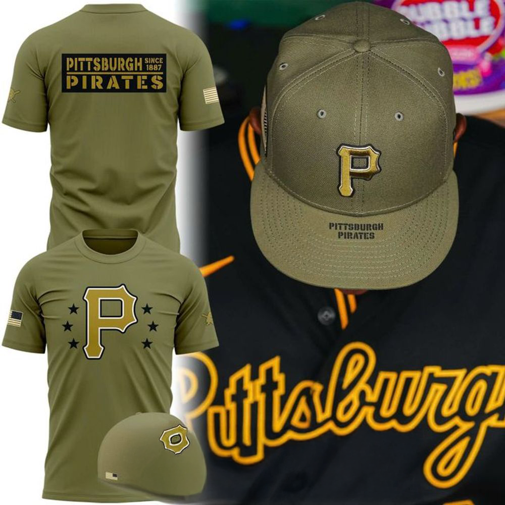 Pittsburgh Pirates Armed Forces Day Limited Edition Shirt
