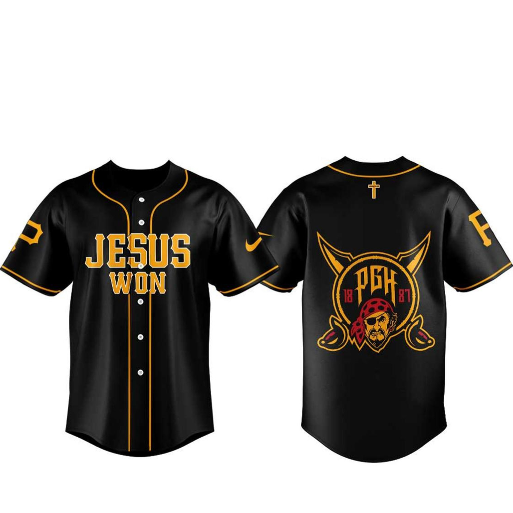 Pittsburgh Pirates JS 2026 Night Of Faith Black Baseball Jersey