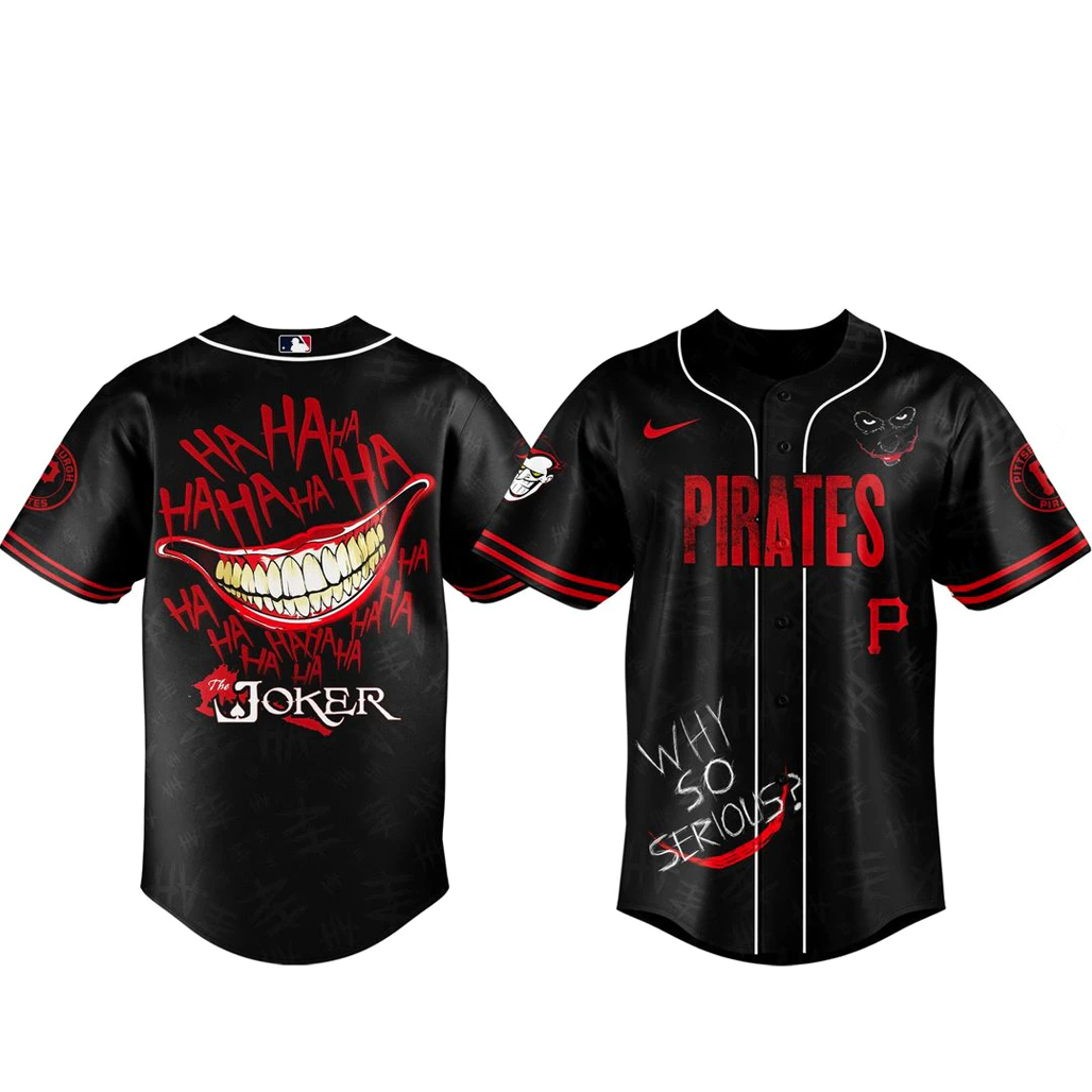 Pittsburgh Pirates x Joker Game Night 2026 Baseball Jersey