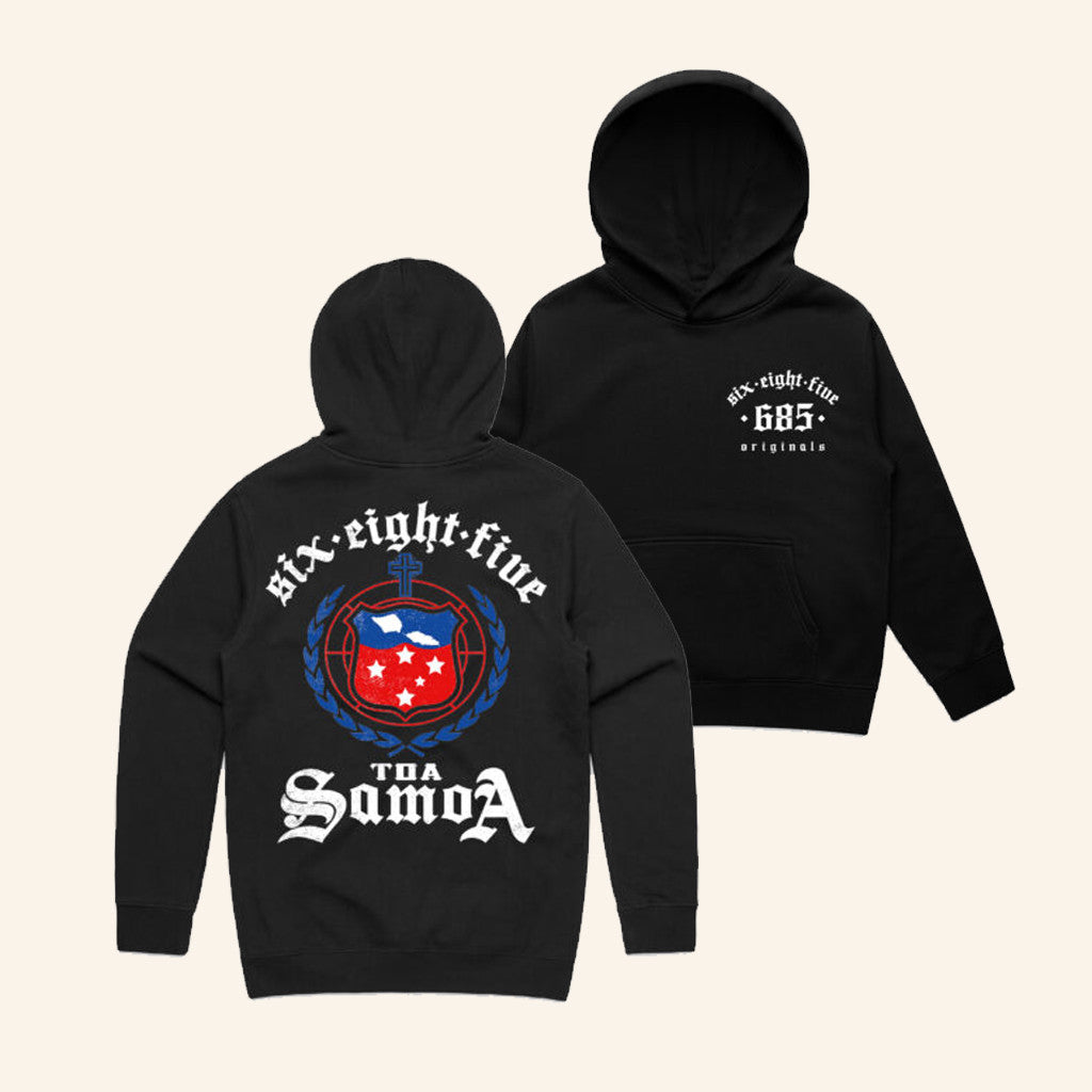 Poetik 685 Merch Originals 685 Toa Samoa Black Hoodie Best Gifts For Dad