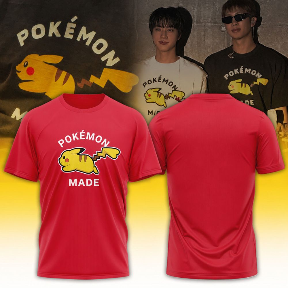 PokĂ©mon Made Edition 2026 Red Fan T Shirt