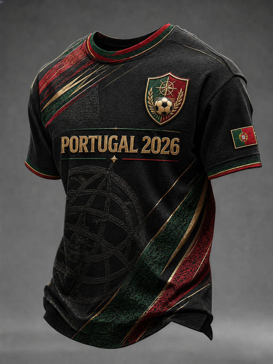 Portugal FIFA World Cup 2026TShirtGame Day Attire Portugal Football Team Merchandise Gifts