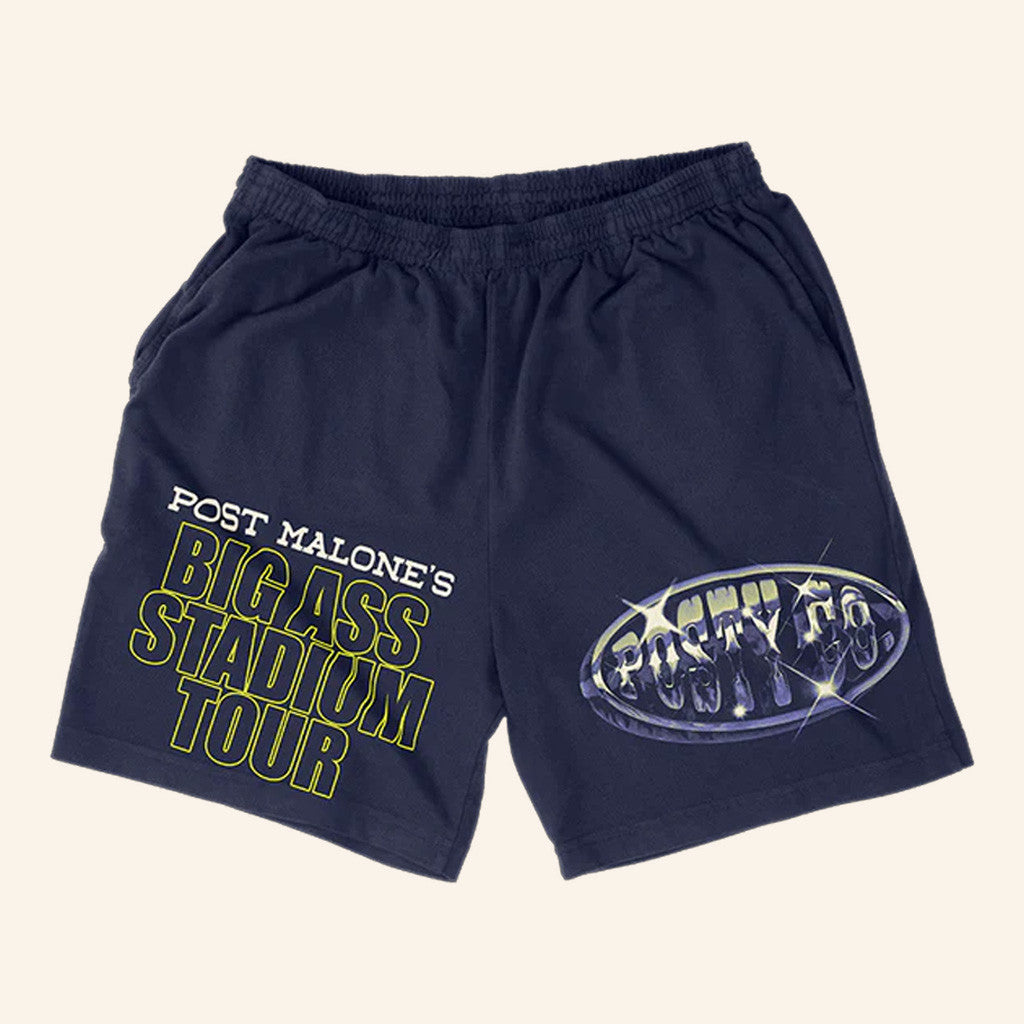 Post Malone Merch Big Ass Stadium Tour Shorts Birthday Present For Husband