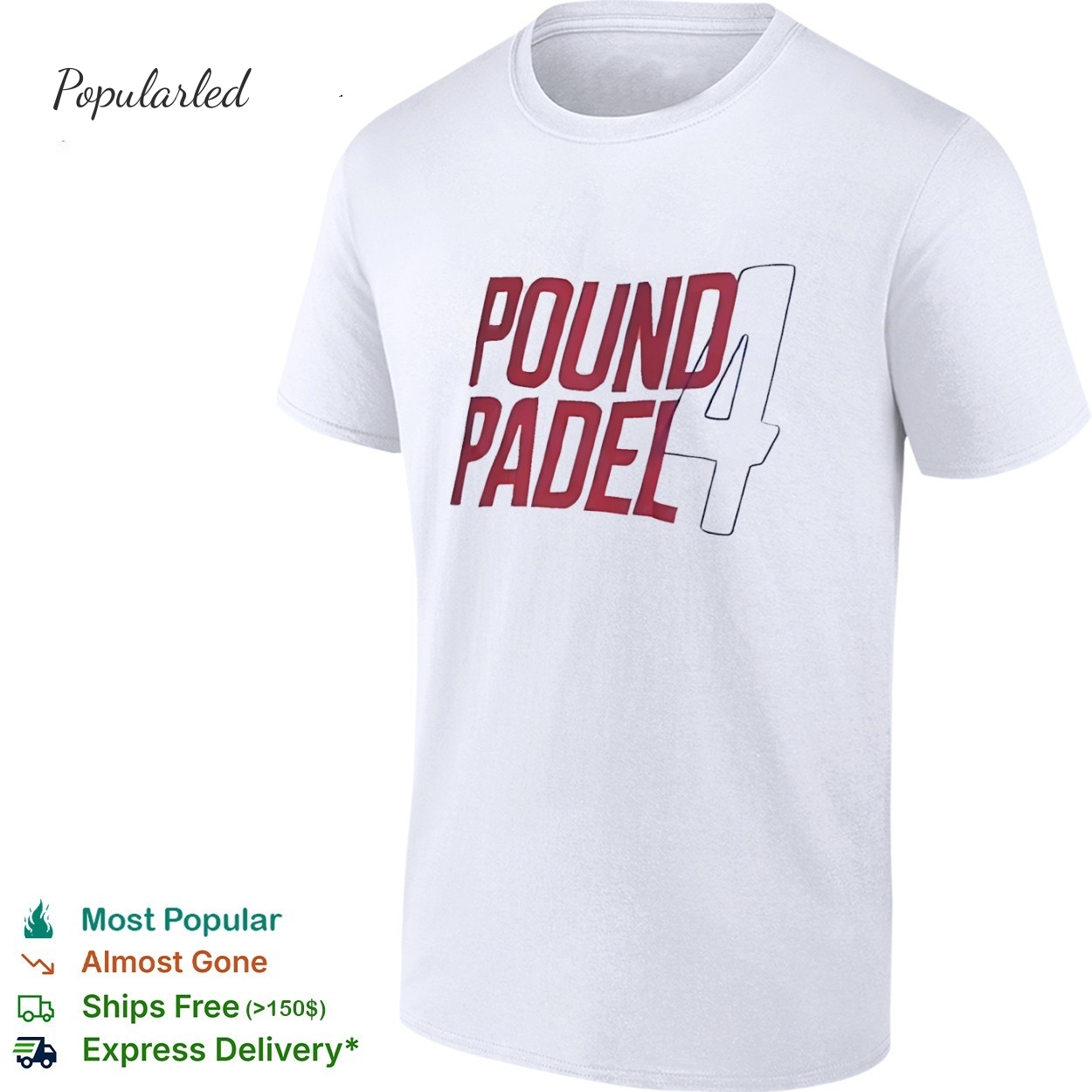 Pound padel 4 shirt