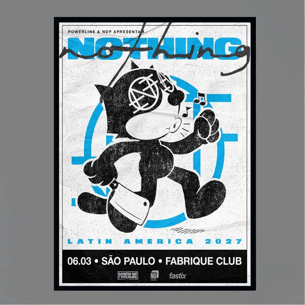 Powerline NDP Apresentam Nothing Latin America 2027 0603 So Paulo Fabrique Club Poster