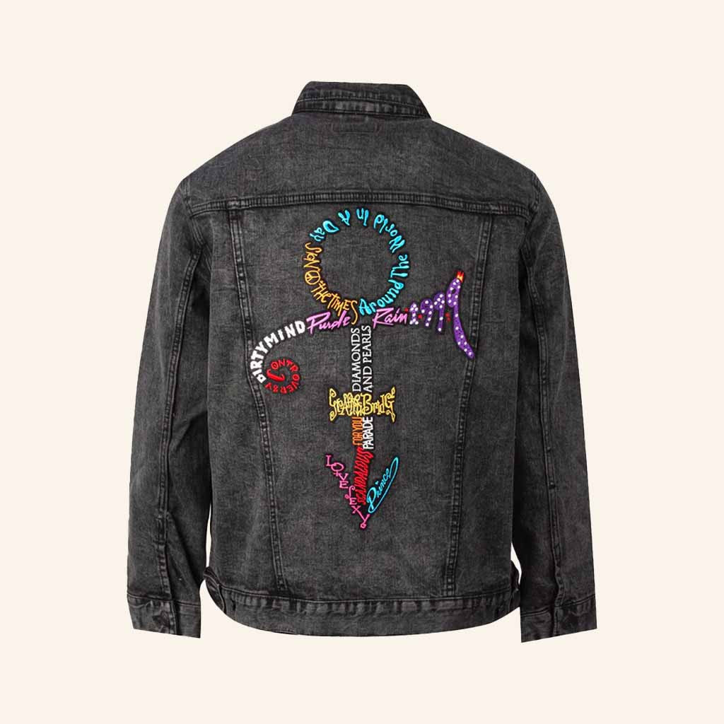 Prince Merch Anthology 1978 1991 Denim Jacket Birthday Gift Ideas For Him