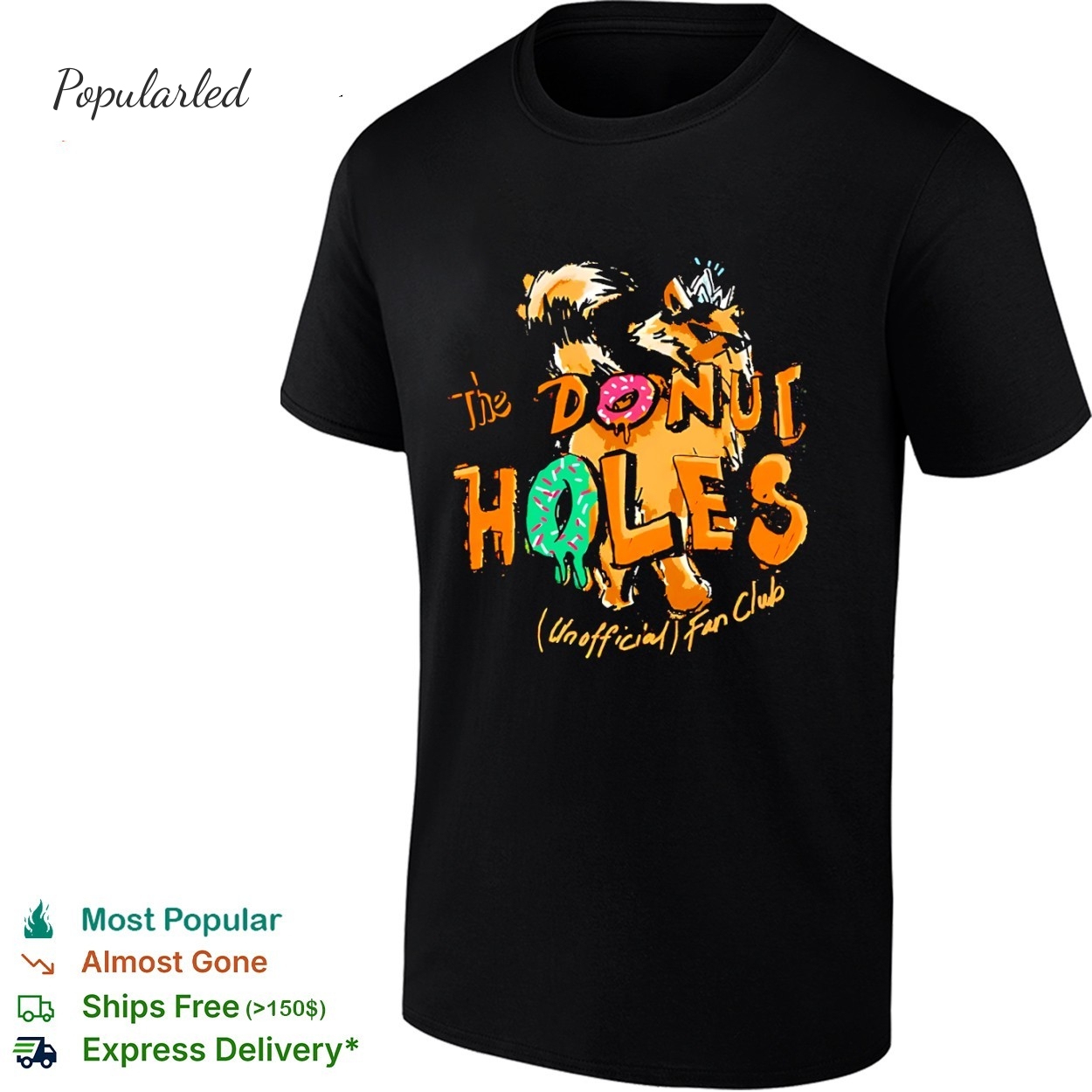Princess Donut Holes unofficial fan club retro shirt