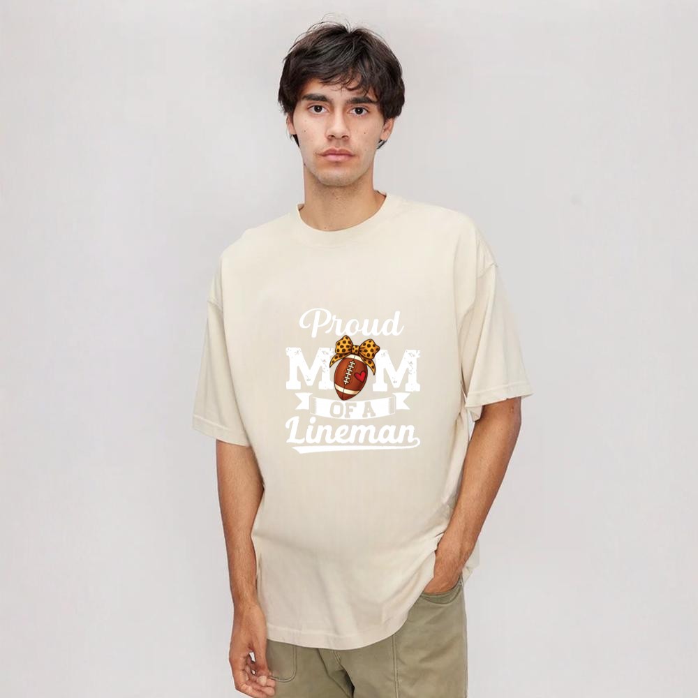 Proud Lineman Mom Football Mama Mother's day Shirt