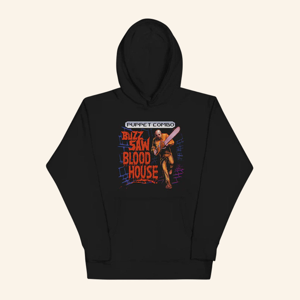 Puppet Combo Merch Buzz-Saw Blood House Hoodie Gift Ideas For Husband