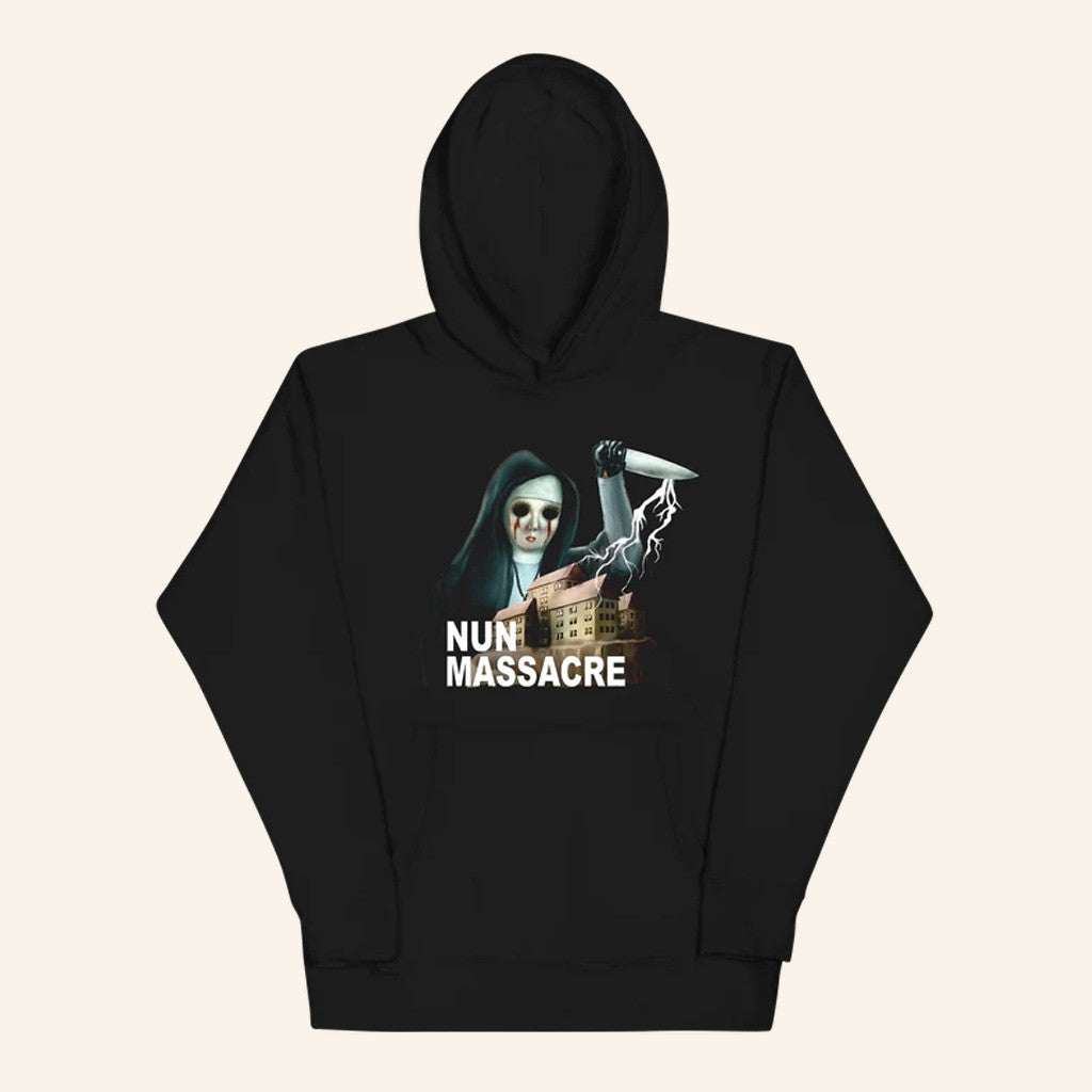 Puppet Combo Merch Nun Massacre Hoodie Present For Girlfriend