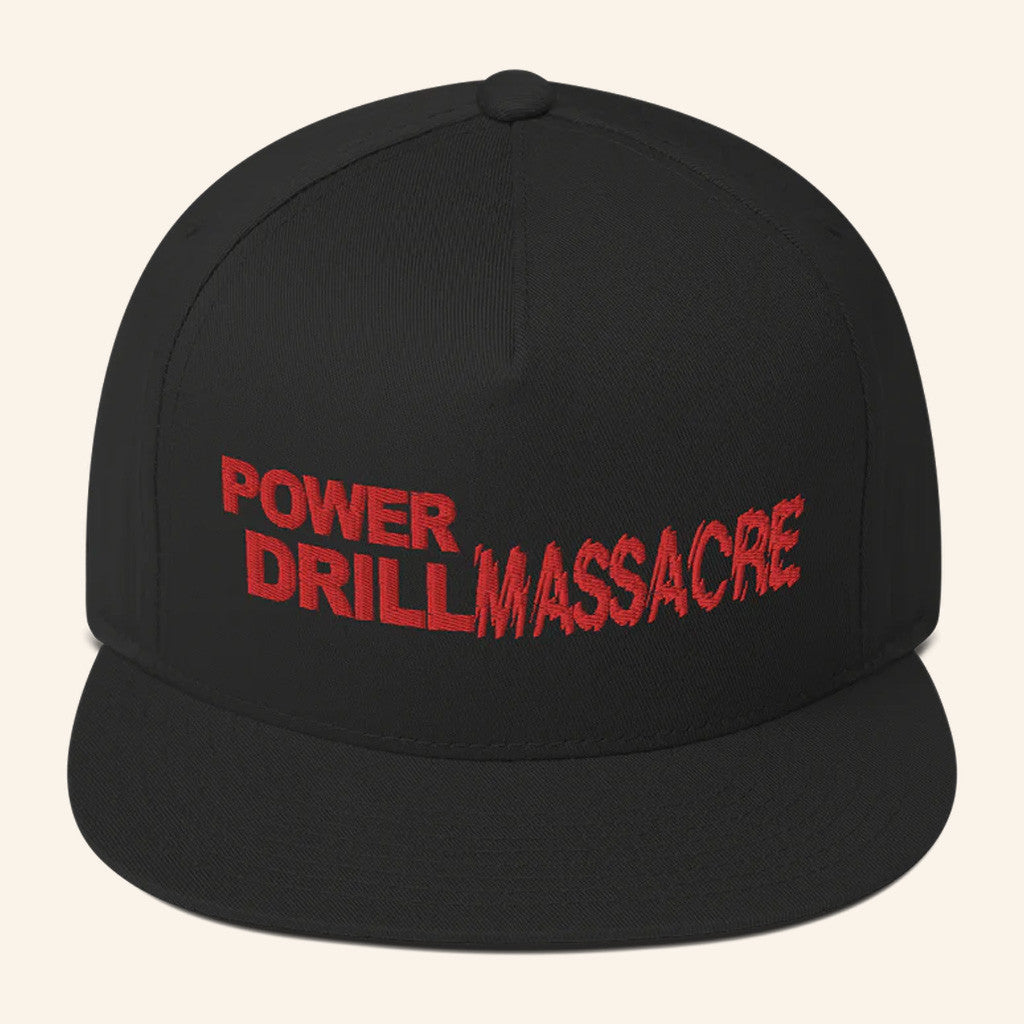 Puppet Combo Merch Power Drill Massacre Embroidered Snapback Hat Christmas Present For Dad