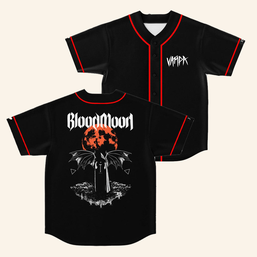 Rave Bonfire Merch Vampa Blood Moon Jersey Gift Ideas For Boyfriend