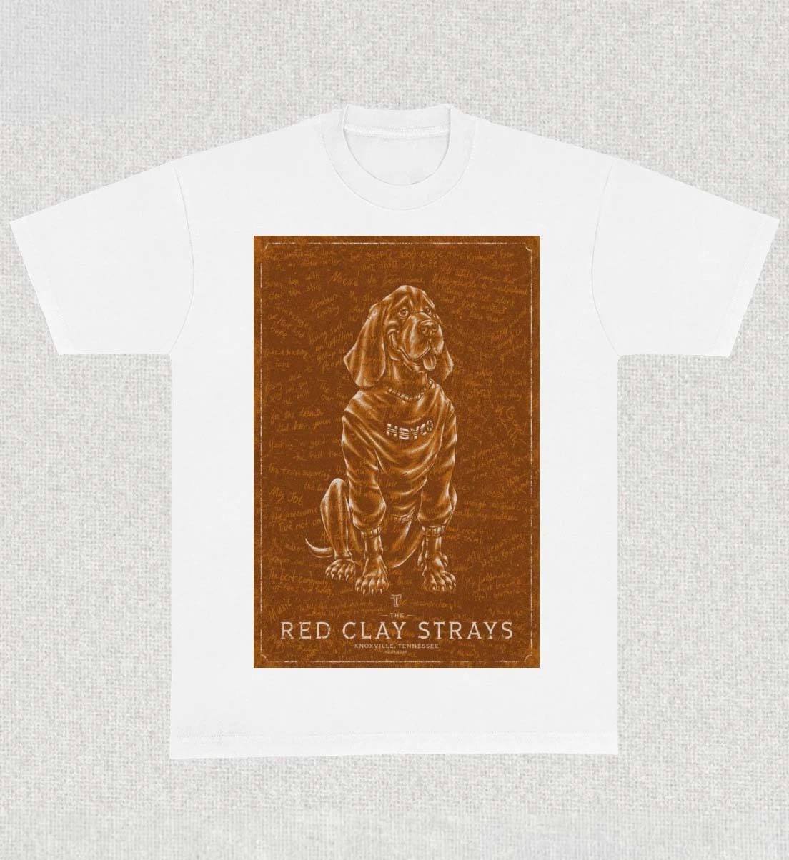 Red Clay Strays Knoxville 2026 Poster Limited