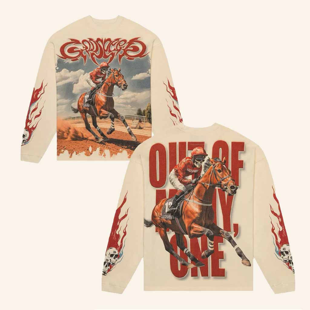 Restock AR Merch Godspeed Horse Riding Long Sleeve Shirt Halloween Gifts For Him