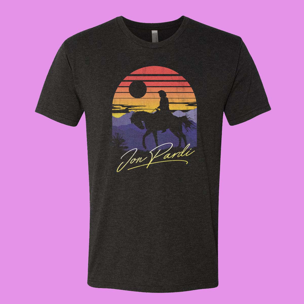 Jon Pardi Tour 2026 Ride Scene Graphic T-Shirt - Best Gift for Fans