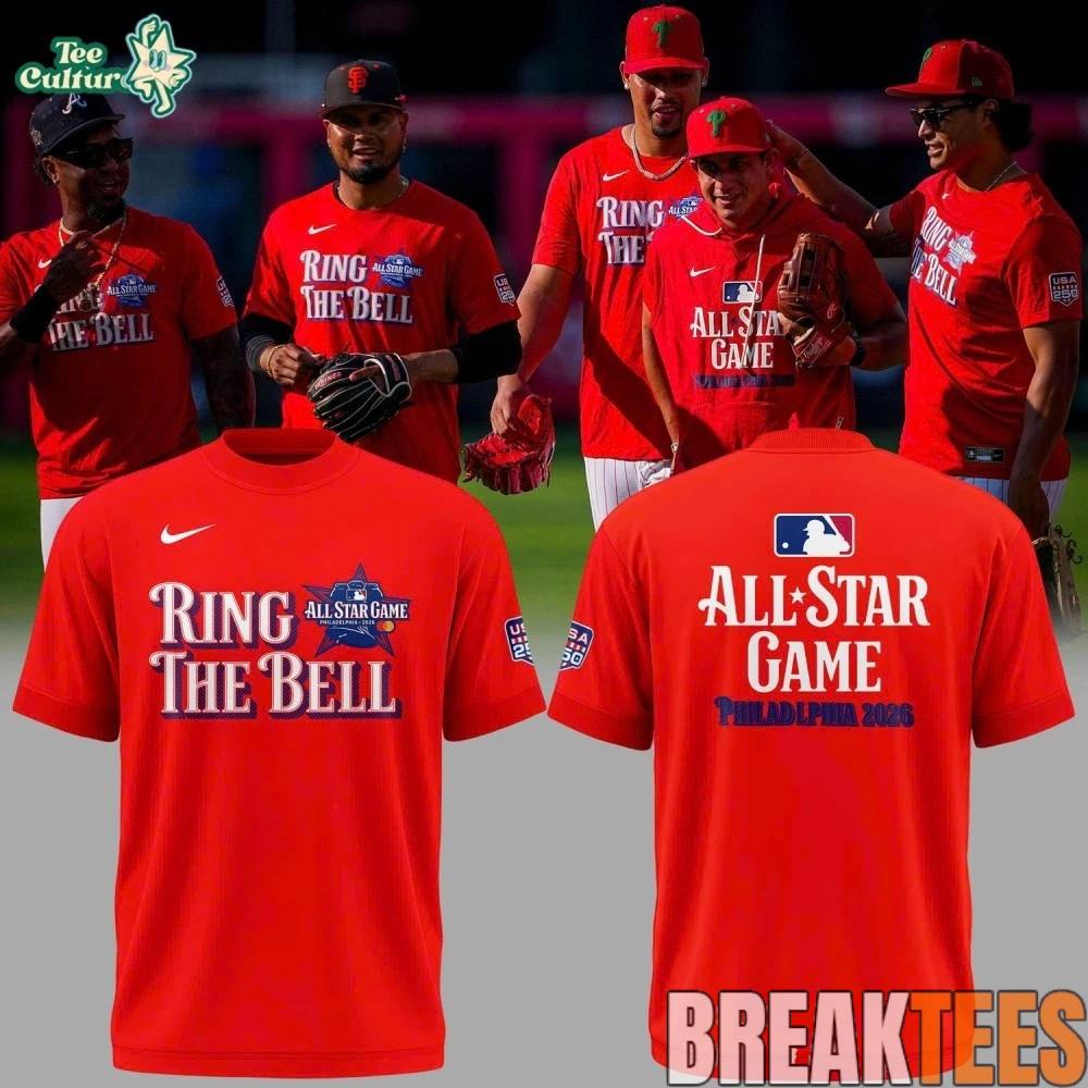 Philadelphia Phillies 2026 MLB AllStar Game Ring The Bell T-Shirt