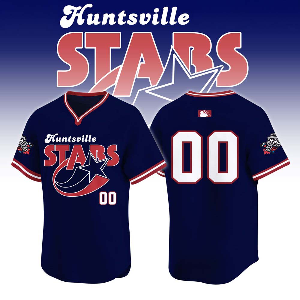 Rocket City Trash Pandas Huntsville Star Night Limited Jersey 2 - Unicasport Rocket City Trash Pandas Huntsville Star Night Limited Jersey