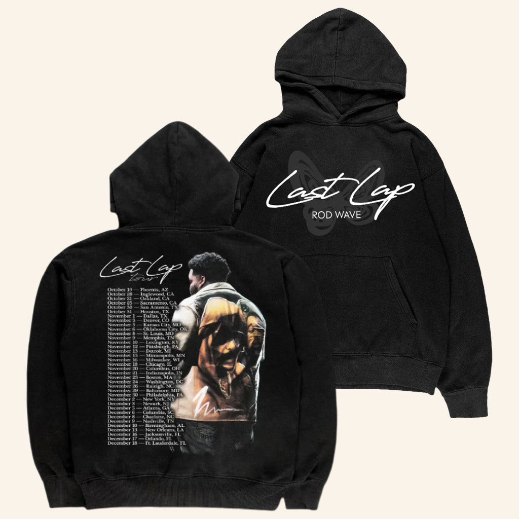 Rod Wave Merch Last Lap Tour Photo Hoodie Music Gift Ideas For Guys
