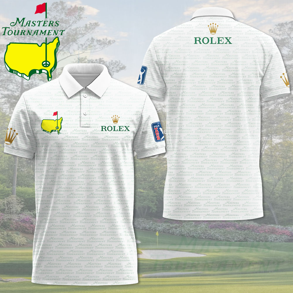 Rolex Golf Masters Tournament 3D Polo Shirt Awesome Retirement Surprise for a GolfLoving Dad 2026 Edition