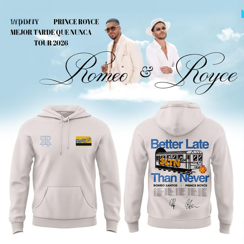 Romeo Santos Prince Royce Mejor Tarde Hoodie