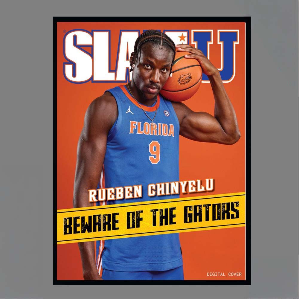 Rueben Chinyelu Beware Of The Gators Florida Basketball Digital Cover Poster