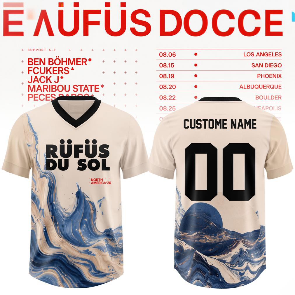 Rufus Du Sol 2026 Football Jersey