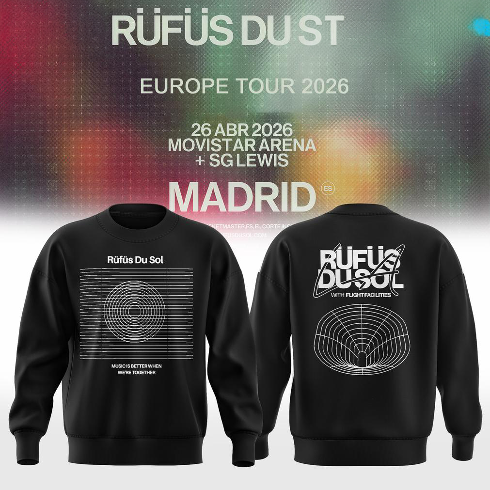 Rufus Du Sol 2026 Tour Edition Sweatshirt