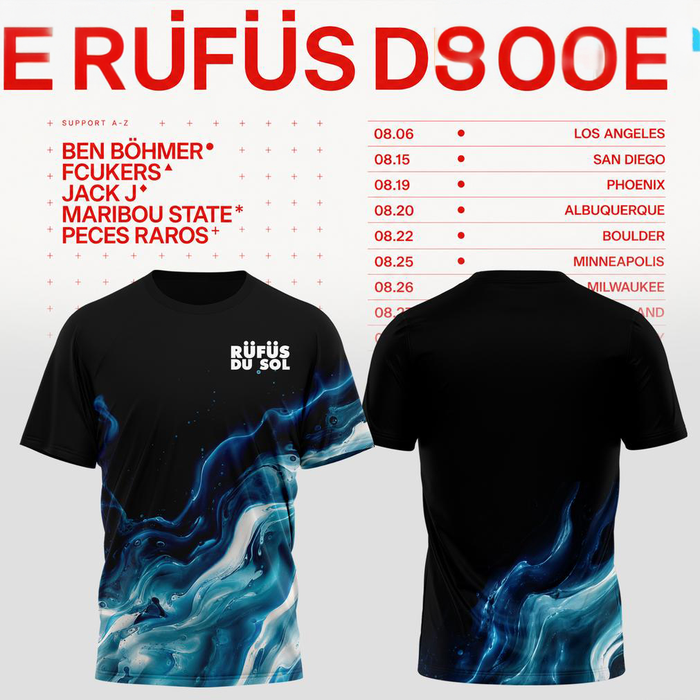 Rufus Du Sol 2026 Tour Tee Special Edition