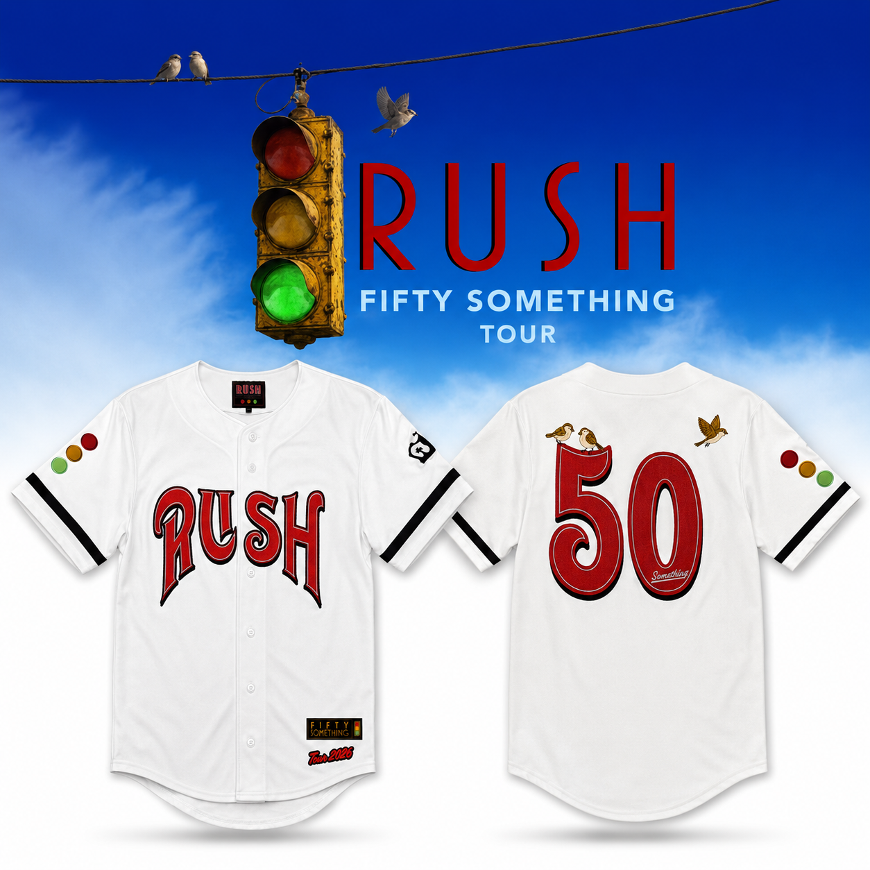 Rush Fifty Something Baseball Jersey 2026