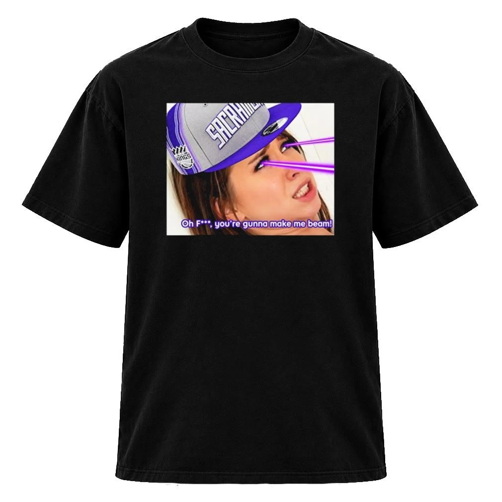 Sacramento Kings Riley Reid Make Me Beam Shirt