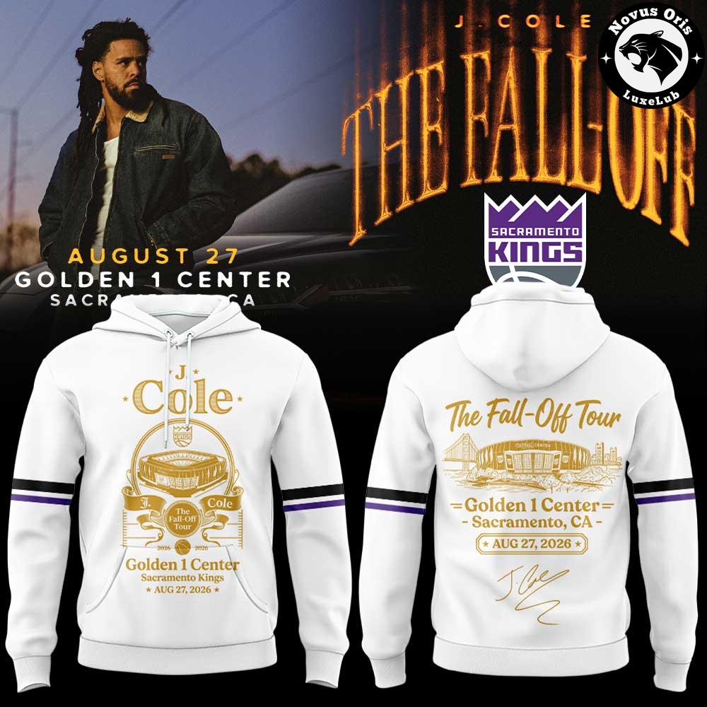Sacramento Kings x J. Cole The Fall-Off Tour 2026 Pullover Hoodie 1 - Unicasport Sacramento Kings x J. Cole The Fall-Off Tour 2026 Pullover Hoodie