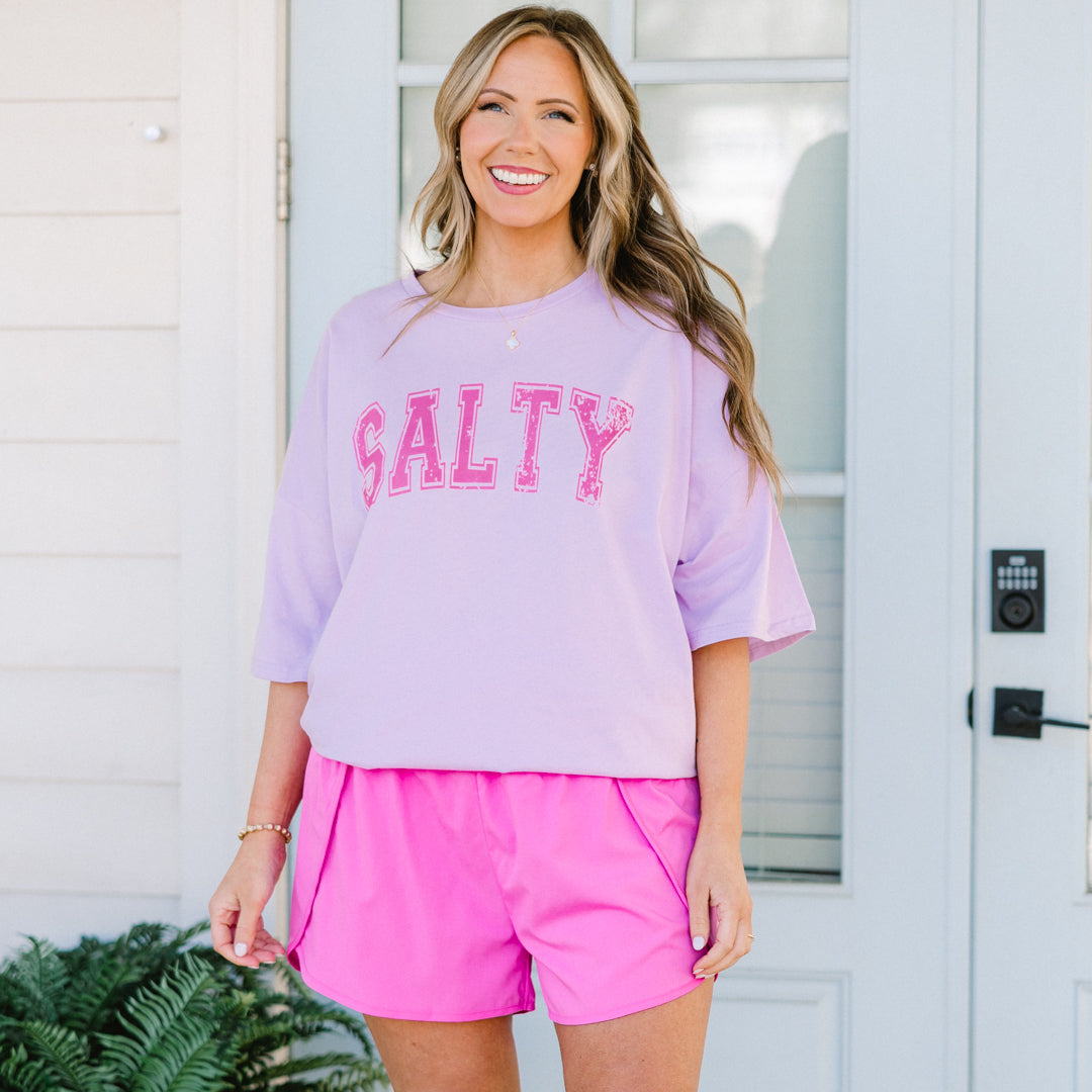 Salt Life Boyfriend Tee, Lilac 6 Salt Life Boyfriend Tee, Lilac - Image 6