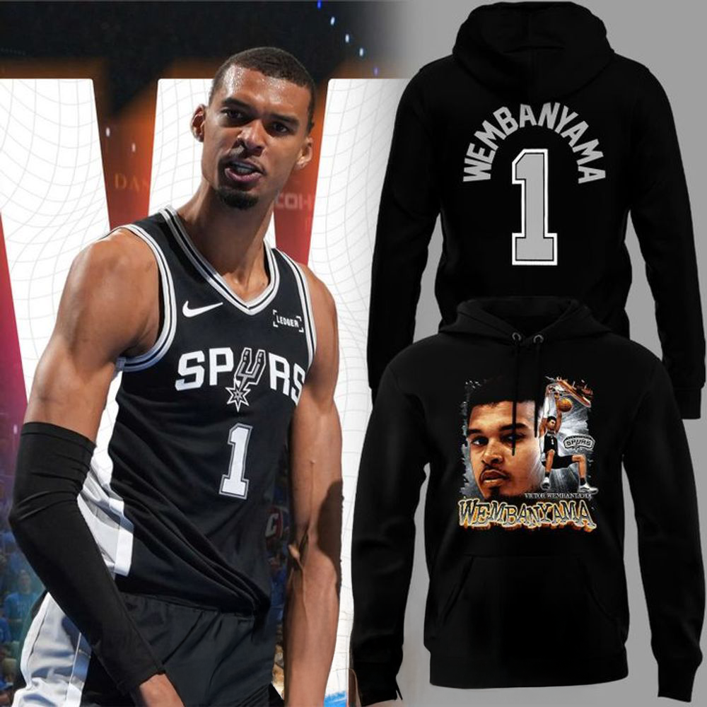 San Antonio Spurs Victor Wembanyama MVP Limited Edition Hoodie