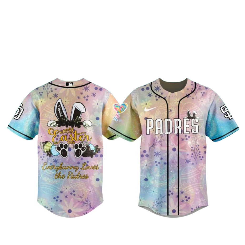 San Diego Padres Happy Easters Day 2026 Baseball Jersey