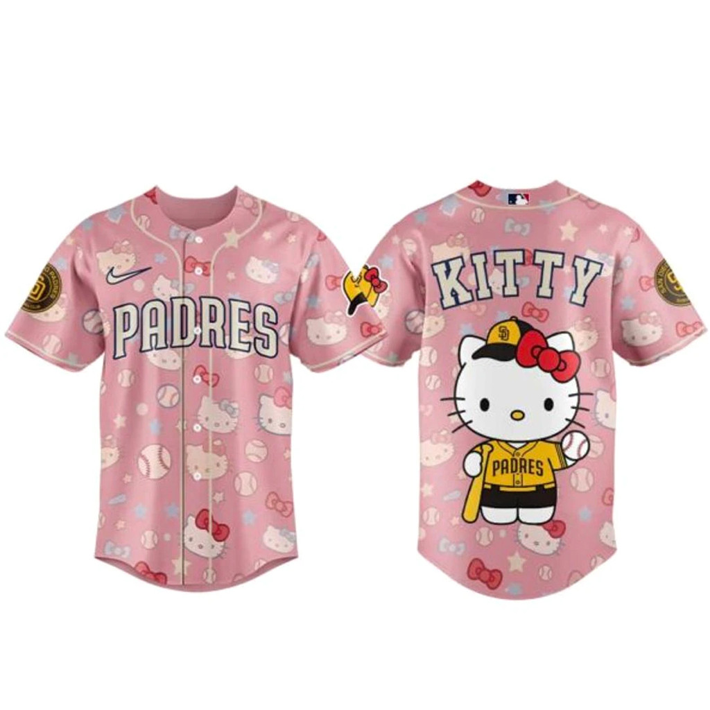 San Diego Padres x Hello Kitty 2026 Baseball Jersey