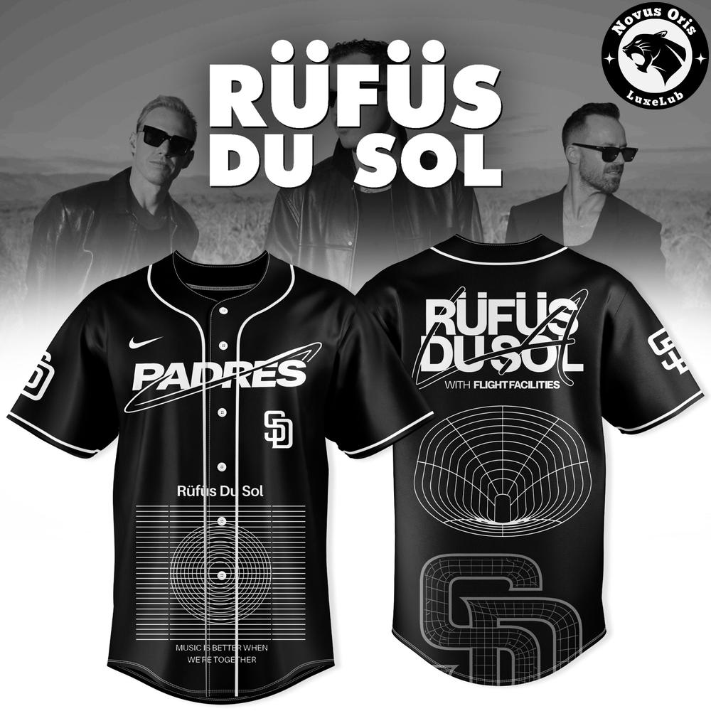 San Diego Padres x Rüfüs Du Sol 2026 Limited Edition Baseball Jersey
